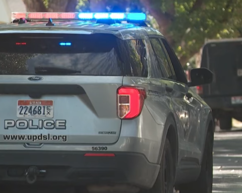 crime scene - Utah men arrested after incendiary device found